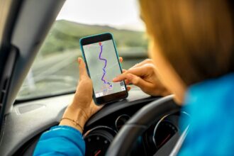 GPS Trackern Autos Umweltschutz